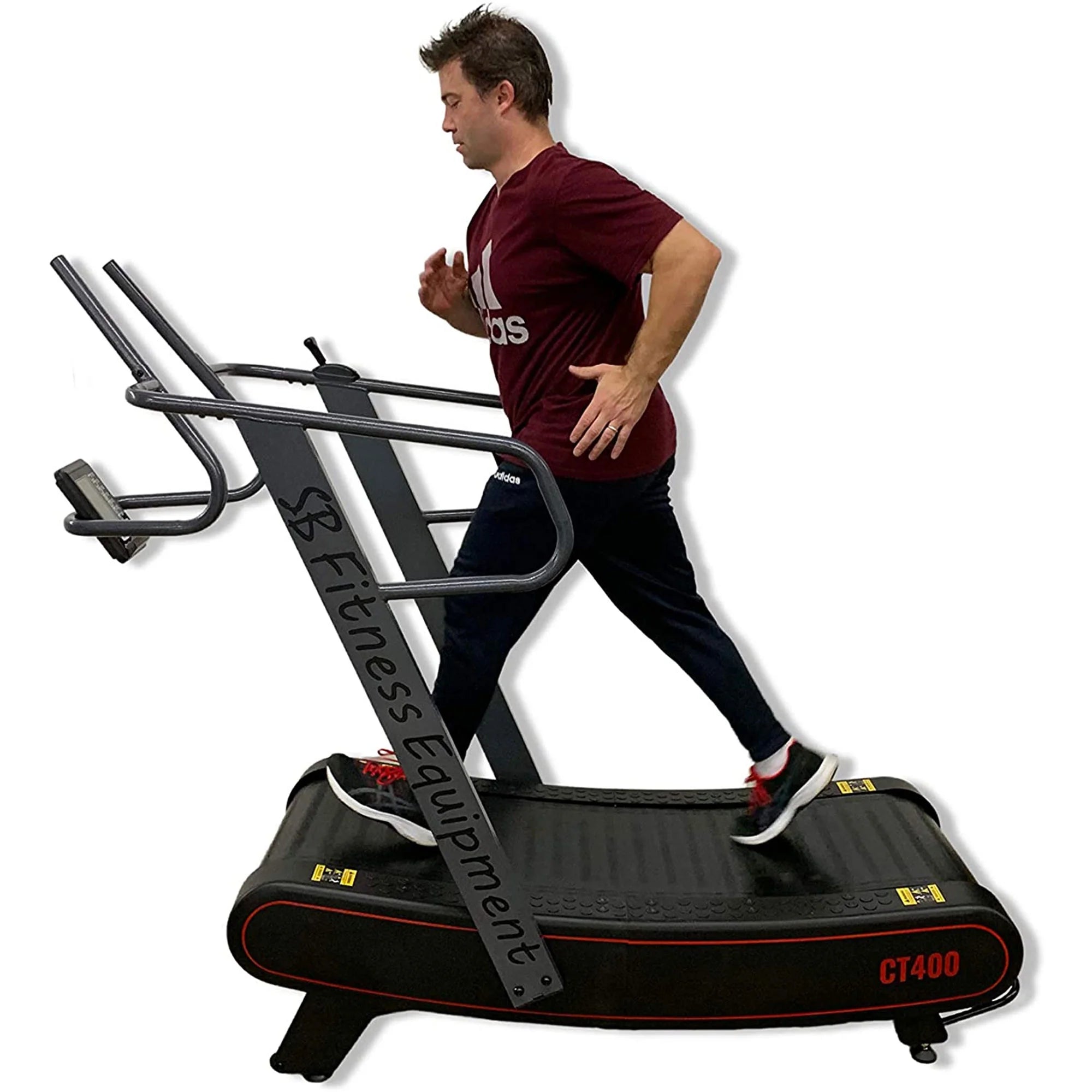 Revolutionary CT400 Self-Powered Curved Commercial Treadmill for Ultimate Performance