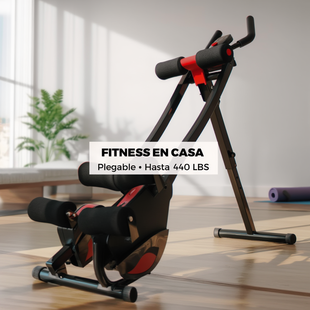 Máquina abdominal definitiva: entrenador abdominal para mujeres en casa - Equipo de entrenamiento eficaz para fortalecer el tronco.