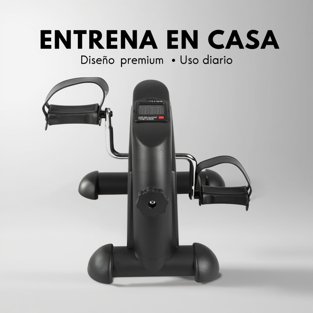 Bicicleta estática compacta para escritorio: ¡Mantente activo mientras trabajas!