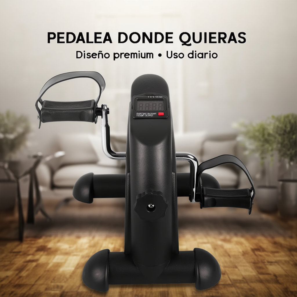 Bicicleta estática compacta para escritorio: ¡Mantente activo mientras trabajas!